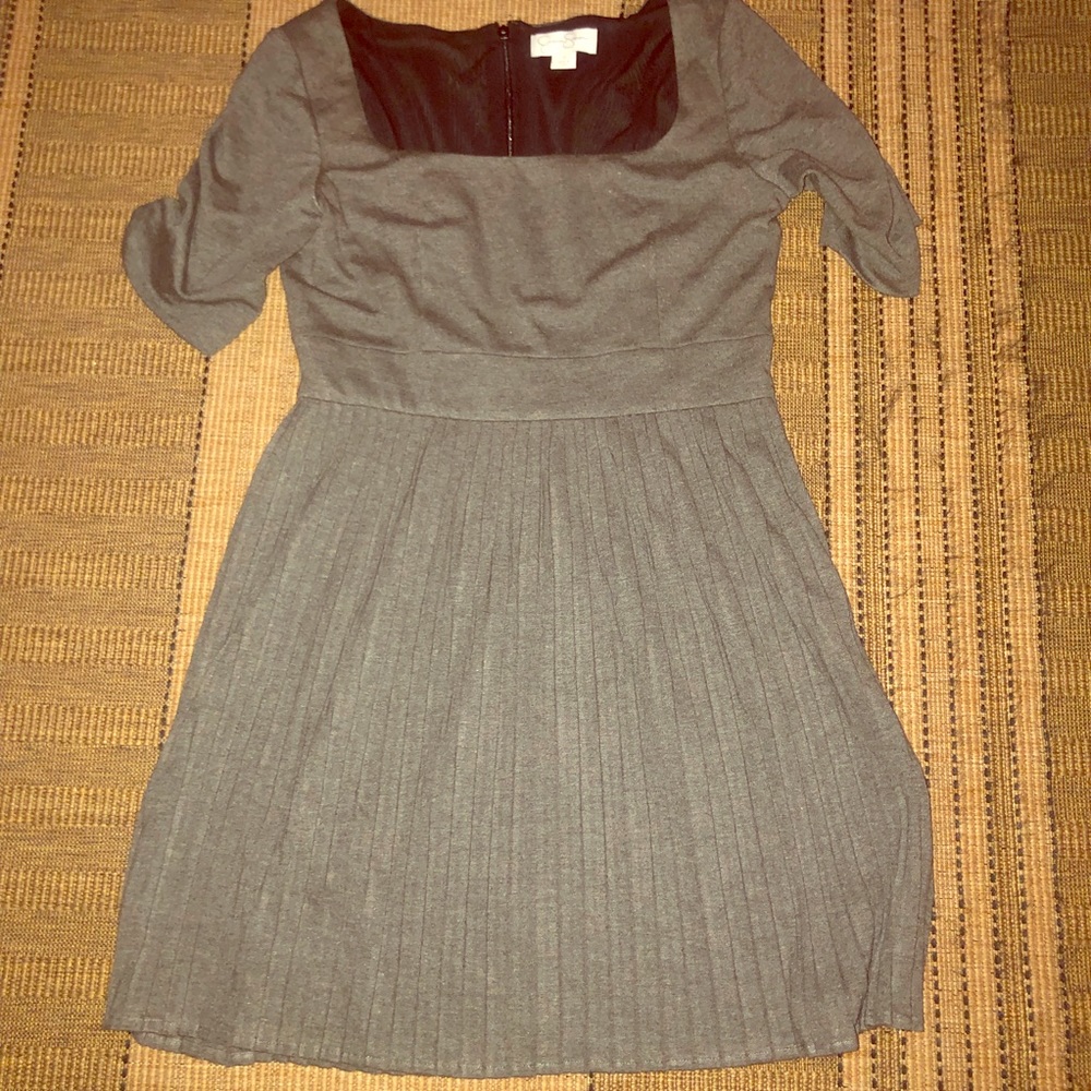 Gray Mini Dress